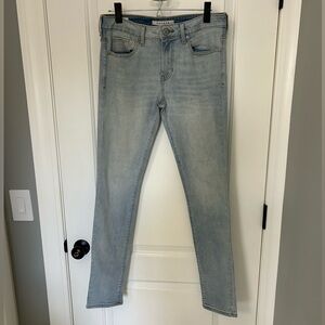 Pacsun Men’s 30x32 Skinny Jeans Stretch Light Wash